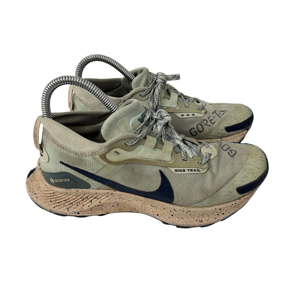 Nike Pegasus Trail 3 Gore-Tex Shoes Womens Size 7 Running Hiking Seafoam Green